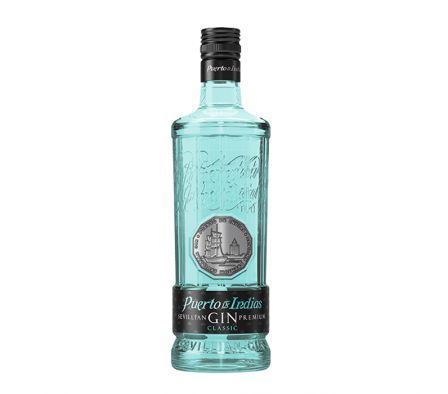 GIN PUERTO DE INDIAS CLASICO CELESTE 700 ML