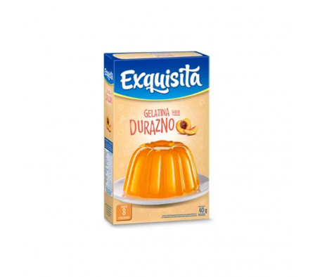GELATINA EXQUISITA DURAZNO 40 GR