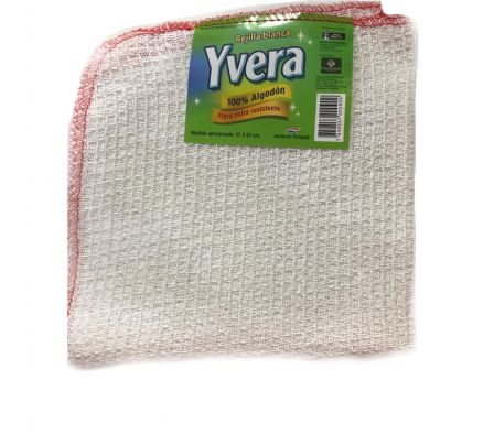 REJILLA BLANCA YVERA 37x47 CM
