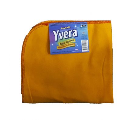 FRANELA AMARILLA YVERA 38x45 CM