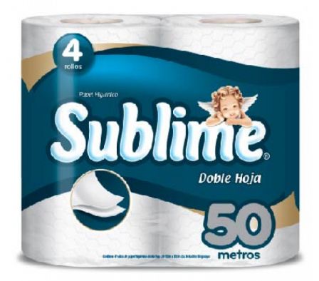 PAPEL HIG. SUBLIME PREMIUM DH 4x50 MTS
