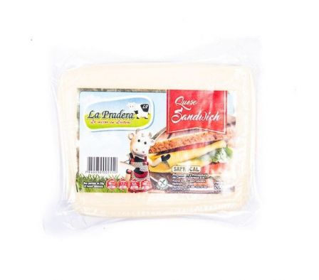 QUESO SANDWICH AL VACIO LA PRADERA X 200 GR