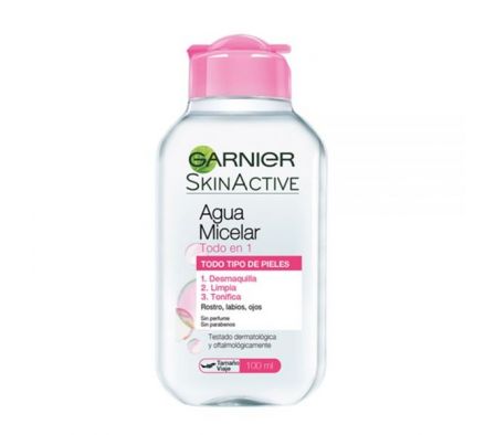 DESMAQUILLANTE AGUA MICELAR TODO EN 1 100 ML