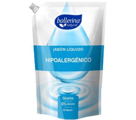JABON LIQUIDO BALLERINA HIPOALERG. 900 ML