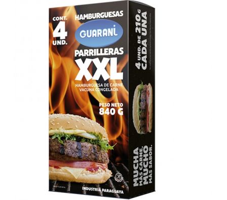 HAMBURG XXL 4UNID GUARANI 