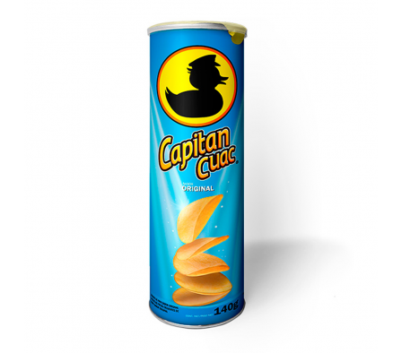 PAPA FRITA CAPITAN CUAC ORIGINAL 140 GR