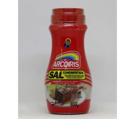 SAL CONDIMENTADA ARCOIRIS 500gr POTE