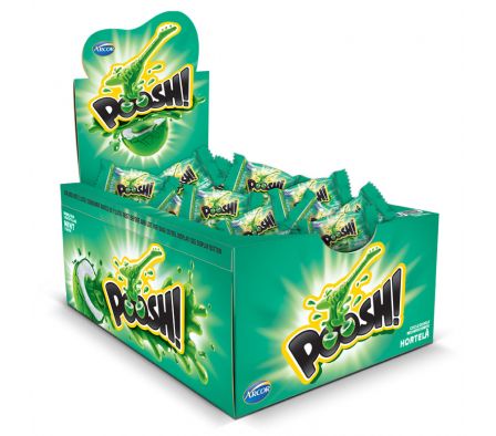 CHICLE POOSH ARCOR HORTELA 200 GR