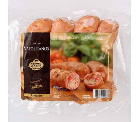 CHORIZO NAPOLITANO FRANZ X 4 UNIDADES