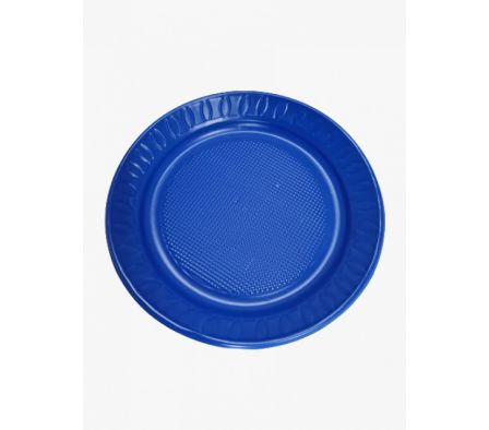 PLATO CORINTE AZUL 15cm 10un