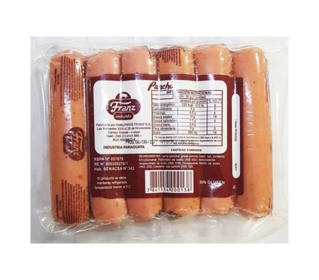 PANCHO FRANZ AL VACIO X 6 UNID 