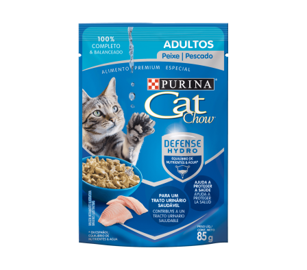ALIM.P/GATO CAT CHOW ADUL.PESC 85gr