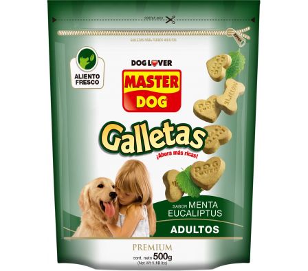 ALIM.PERRO MASTER DOG GAL.MENTA 500gr ADULTO
