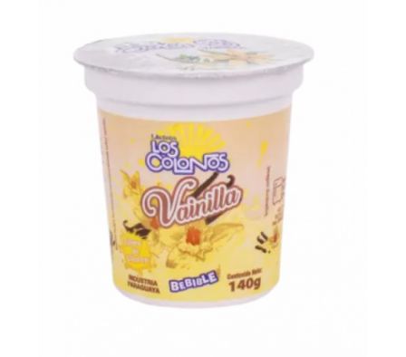 BEBIDA FERM 140 GR VAINILLA LOS COLONOS 