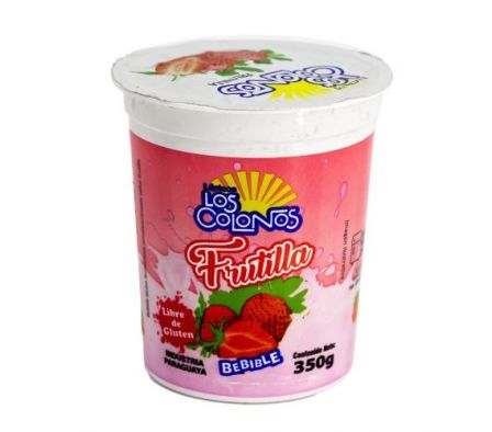 BEBIDA FERM 350 GR FRUTILLA LOS COLONOS