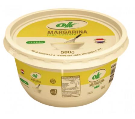 MARGARINA OK P/COCINAR 500gr