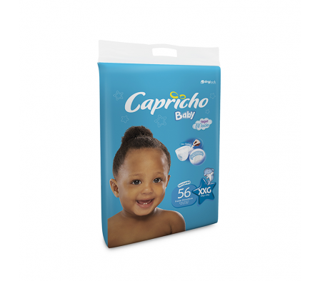 PAÑAL CAPRICHO BABY S.JUMBO XXG 56un