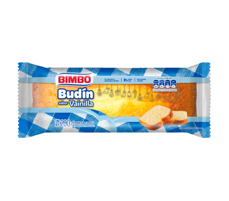 BUDIN BIMBO VAINILLA 200gr