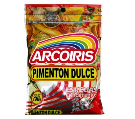 PIMENTON ARCOIRIS 250gr PAQ.