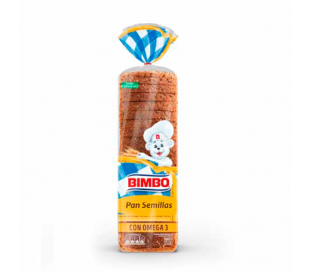 PAN SANDWICH SEMILLAS 650GR BIMBO