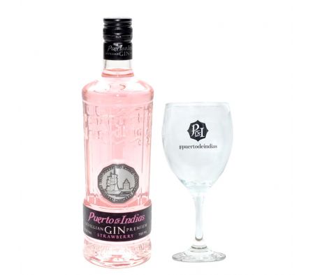PACK GIN PUERTO INDIAS STRAWBERRY+COPA