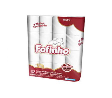 PAPEL HIG.FOFINHO DH NEUTRO 32x30mts