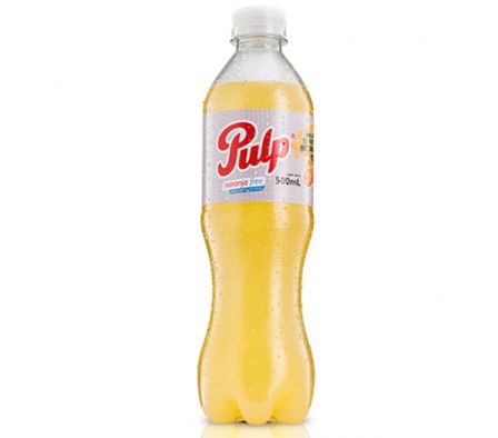 GASEOSA PULP NARANJA FREE 500cc Pet.
