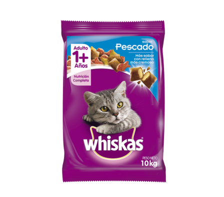 WHISKAS PESCADO 1KG