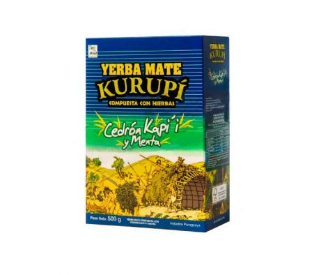 YERBA KURUPI CEDRON KAPI´I Y MENTA 500G