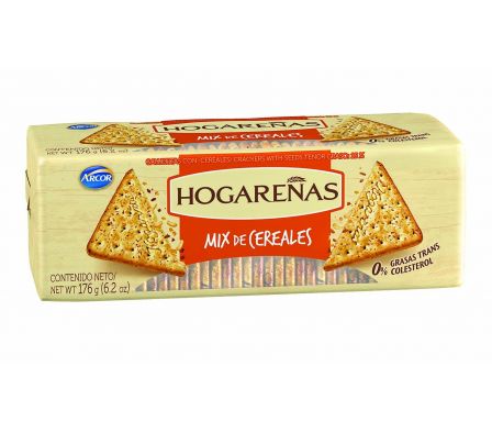 GALLETITA HOGAREÑAS MIX CEREAL 185 GR