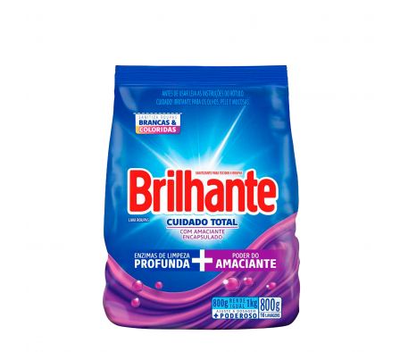JABON POLVO BRILHANTE SN LIM 800G