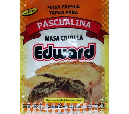 PASCUALINA MASA CRIOLLA EDWARD 480gr
