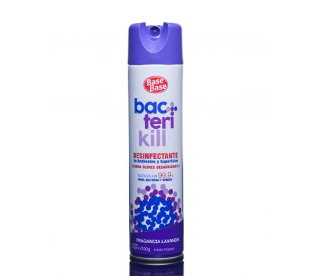DESINFECTANTE BACTERIKILL AEROSOL LAVANDA 400ML
