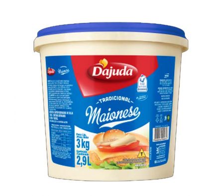 MAYONESA DAJUDA BALDE 3KG