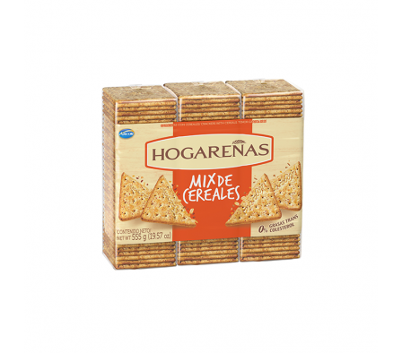 TRIPACK HOGAREÑA MIX CEREAL 3x185gr