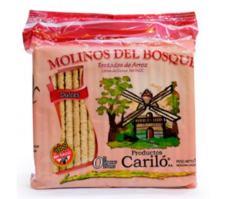 GALLETA DE ARROZ DULCES M.BOSQUE 150gr