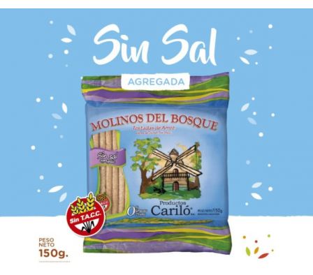 GALLETA DE ARROZ S/SAL M.BOSQUE 150gr