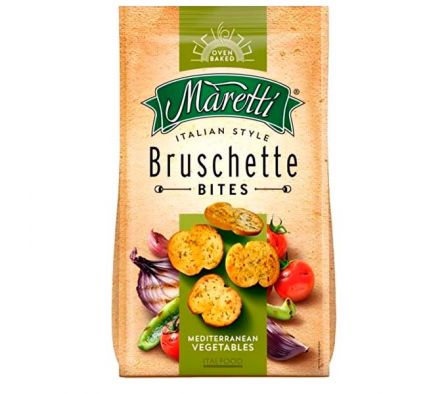 TOSTADITAS MARETTI VEGETALES MED 70gr