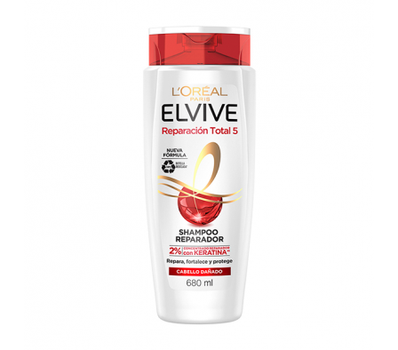 SHAMPOO ELVIVE TOTAL 5 REPAR. 680ml