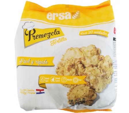 PREMEZCLA P/ TORTILLAS 400gr ERSA