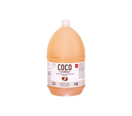 JABON LIQ.COCO PURO NATURAL 4lts CAVALLARO