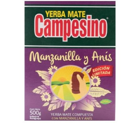 YERBA CAMPESINO MANZANILL/ANIS 500gr