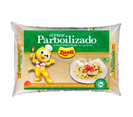 ARROZ PARBOLIZADO ZAELI T1 PAQ.5kg