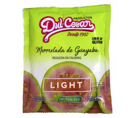 MERMELADA GUAYABA DUL-CESAR LIGHT 250gr DOY