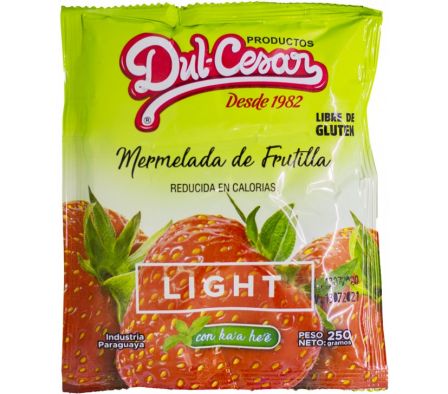 MERMELADA FRUTILLA DUL-CESAR LIGHT 250gr DOY