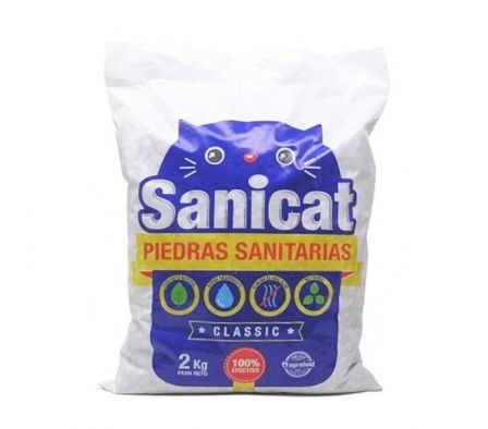 PIEDRA SANITARIA P/GATOS SANICAT 2kg