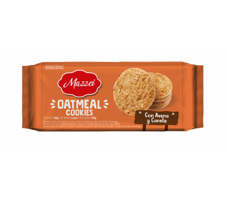 COOKIES MAZZEI AVENA/CANELA 115gr