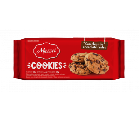 COOKIES MAZZEI CHIPS DE CHOCOLATE 120gr