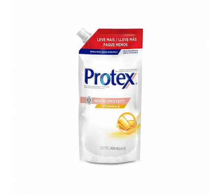 JABON LIQ.PROTEX VITAM E 500ml DOY PACK 