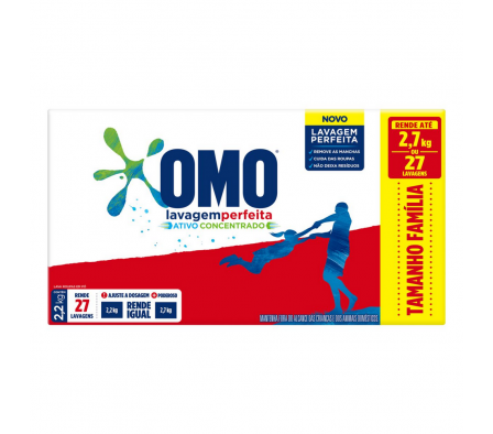 JABON POLVO OMO PERFECT LAVADO 2,2 kg